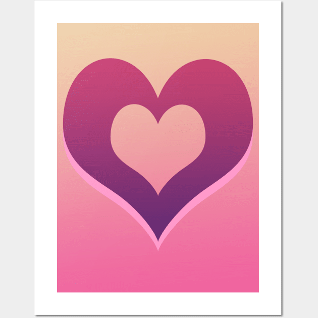 Lovely Pink Wall Art by Shop Ovov